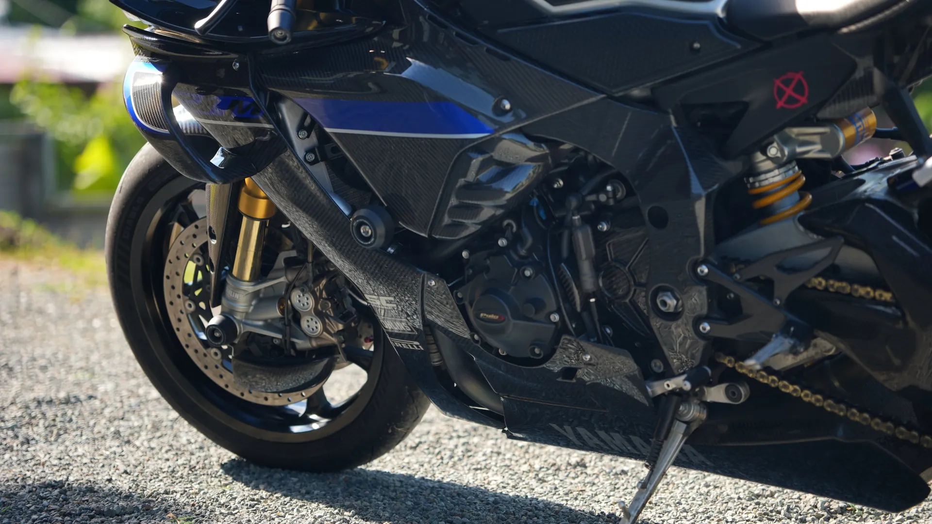 Motor y suspensión Öhlins